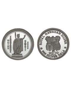 2010 KING KAMEHAMEHA HAPAIWAKALUA SILVER DALA