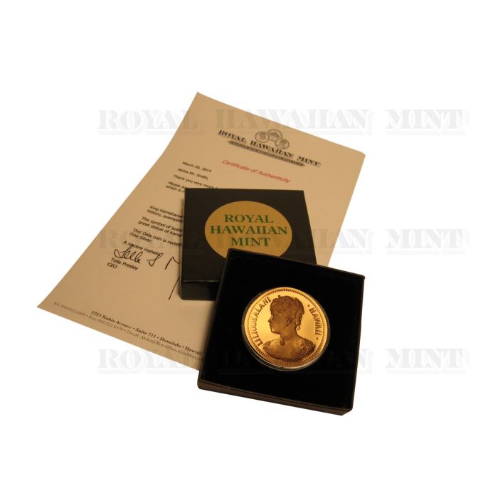 記念メダル　大日本帝国万々歳　李花皇帝 1984 QUEEN LILIUOKALANI ADMISSION DAY DALA - IN BRONZE